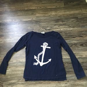 Women’s medium long sleeve anchor shirt